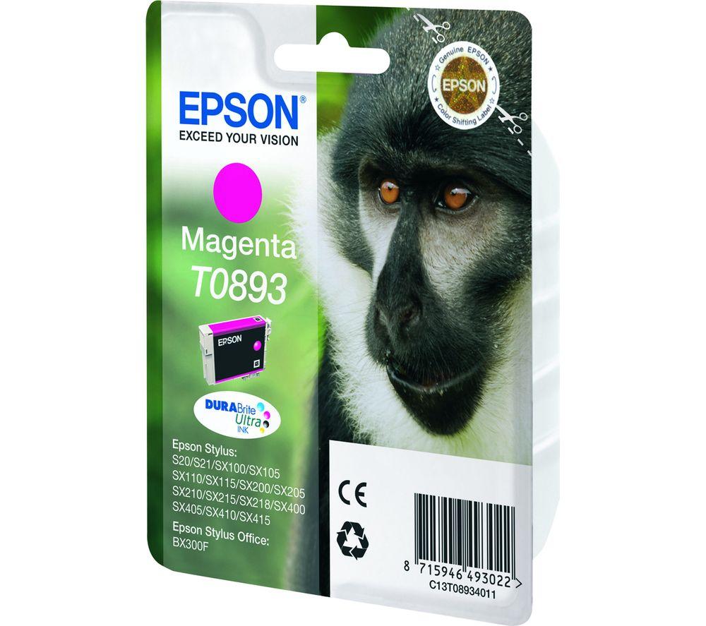 Epson Monkey T0893 Magenta Ink Cartridge
