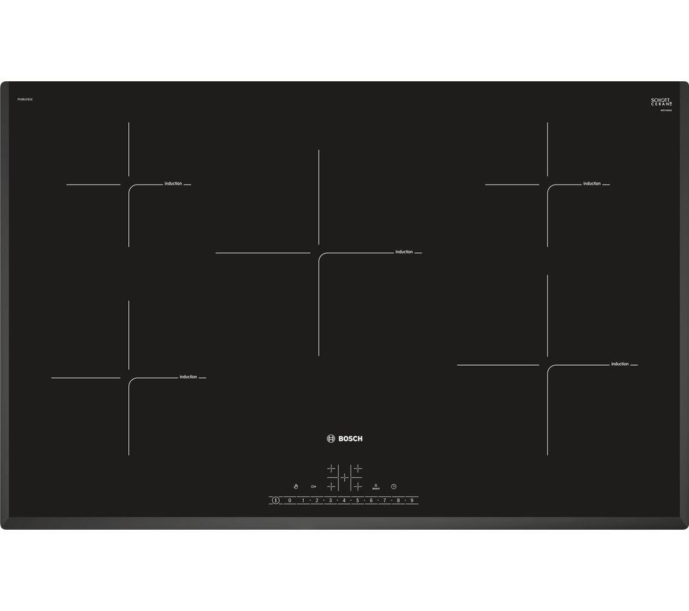 BOSCH Serie 6 PIV851FB1E Electric Induction Hob - Black