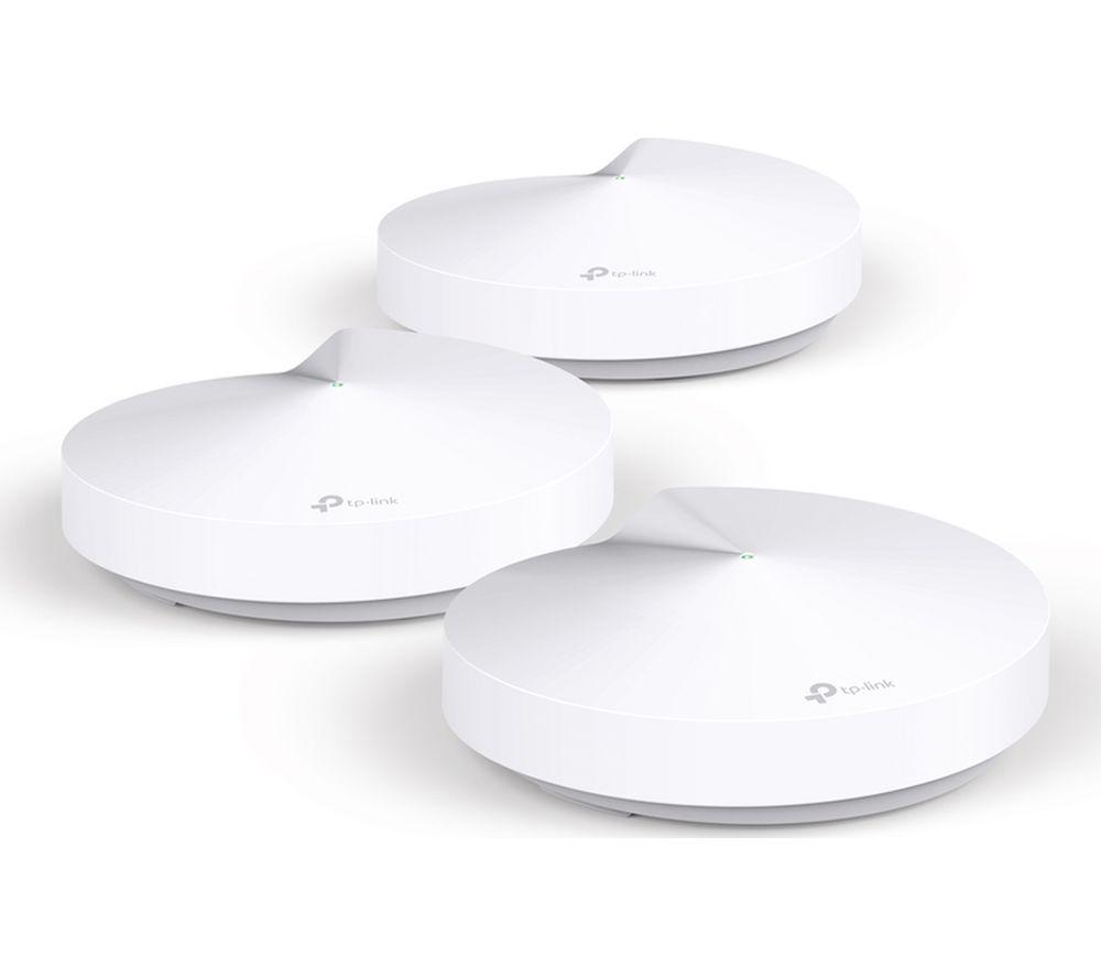 TP-LINK Deco M5 Whole Home WiFi System - Triple Pack  White