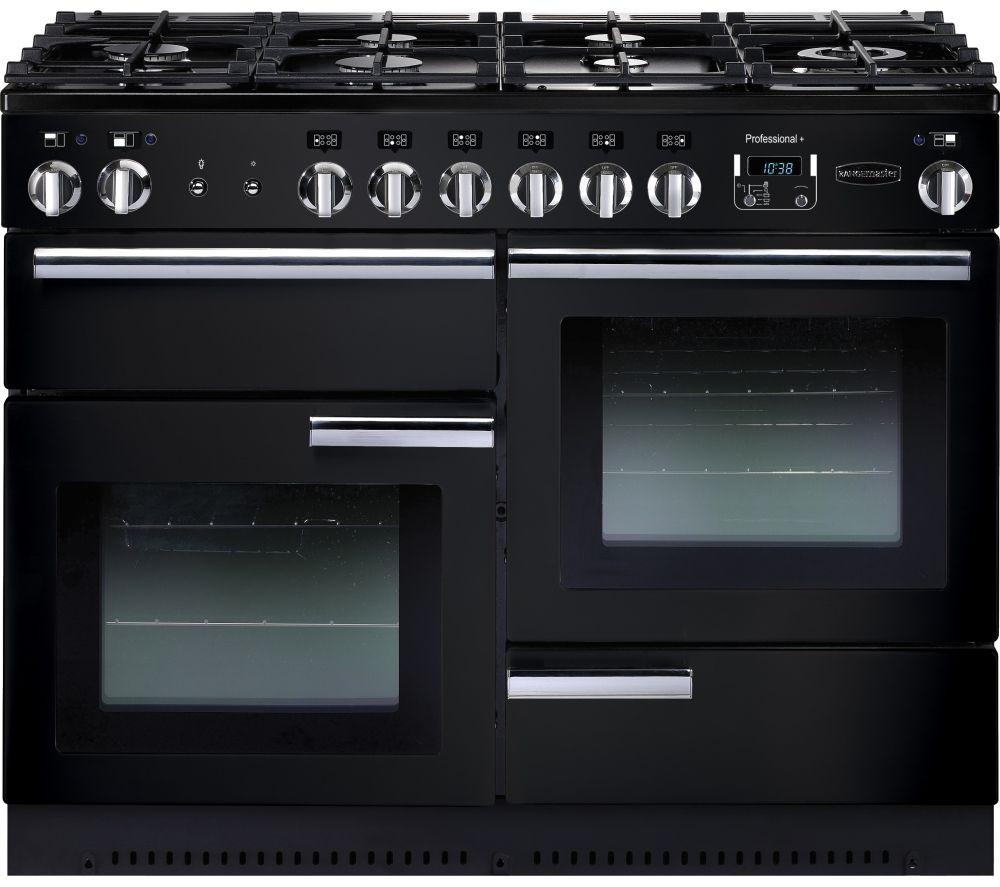 RANGEMASTER PROP110NGFGB/C Gas Range Cooker - Black