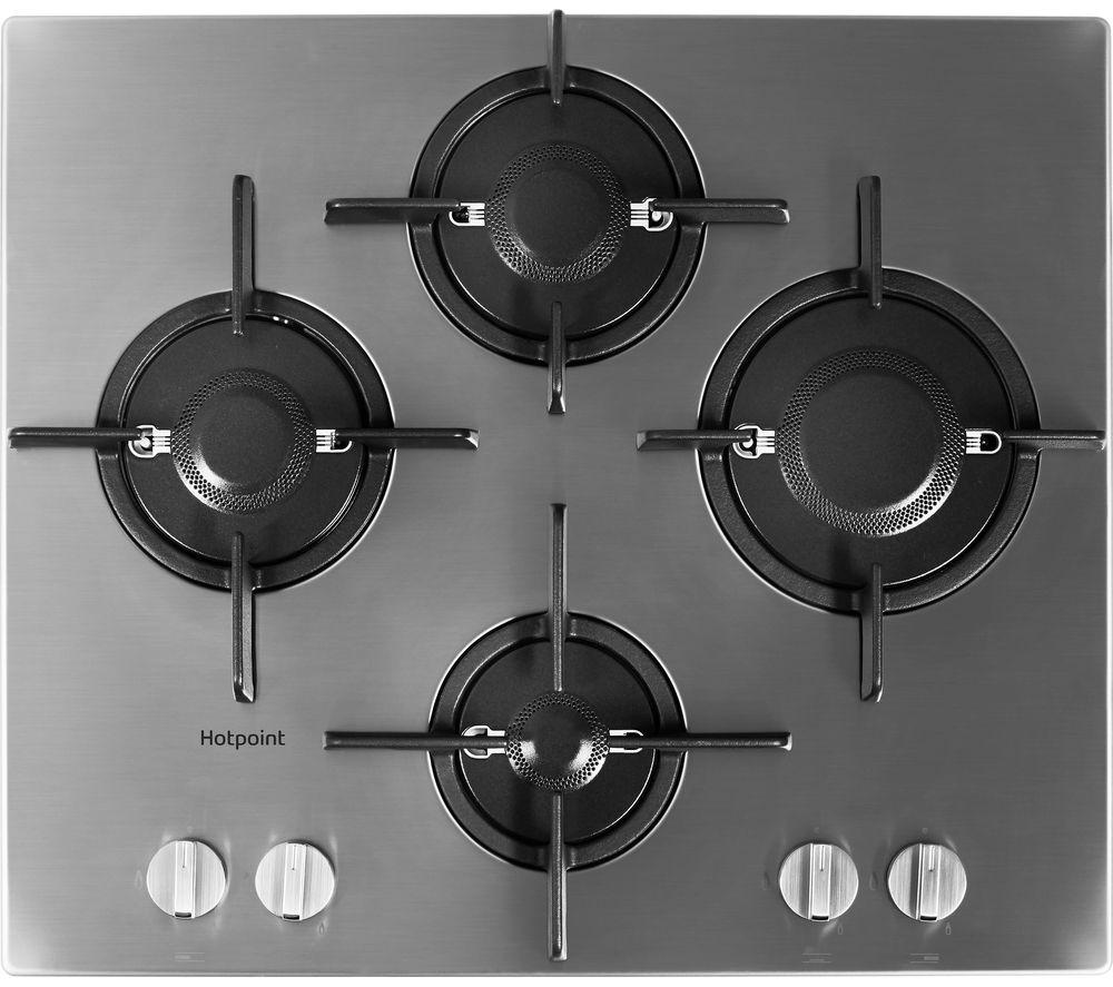 HOTPOINT FTGHL 641 D/IX/H Gas Hob - Stainless Steel