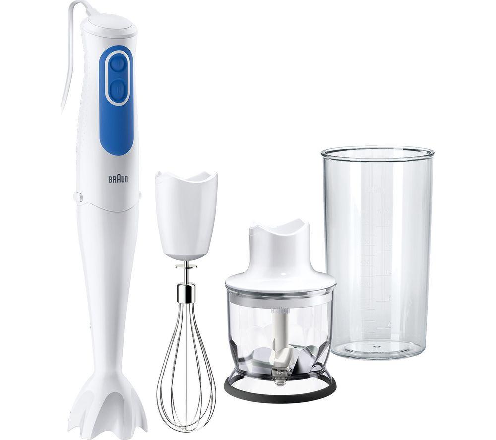 BRAUN MultiQuick 3 MQ 3025 Hand Blender - White & Blue