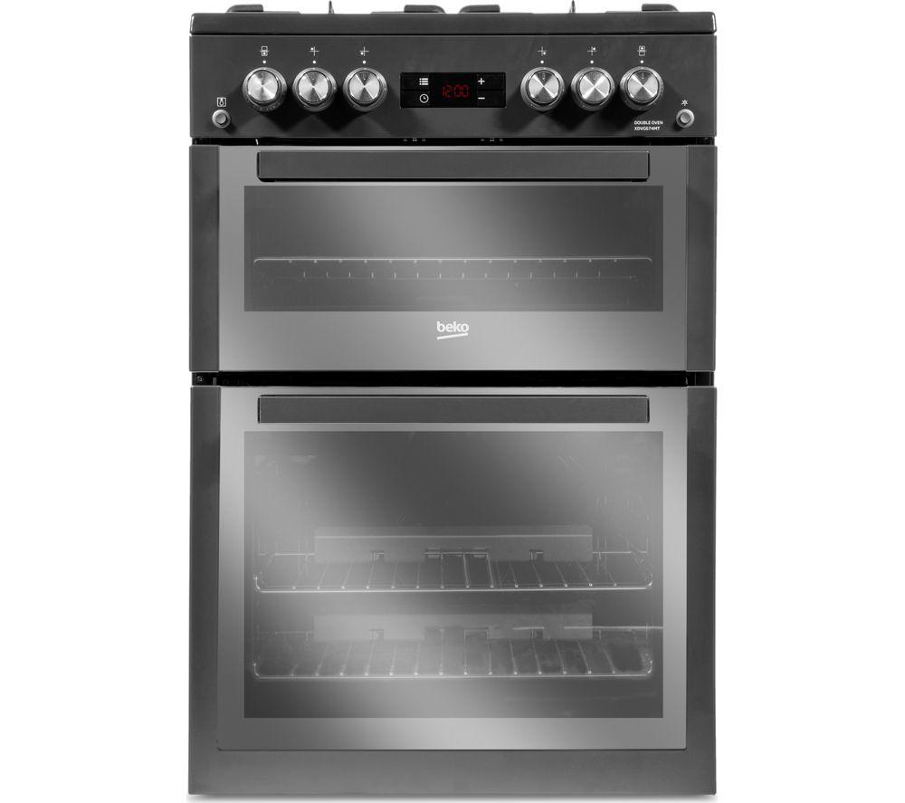 BEKO Pro XDVG674MT 60 cm Gas Cooker - Anthracite