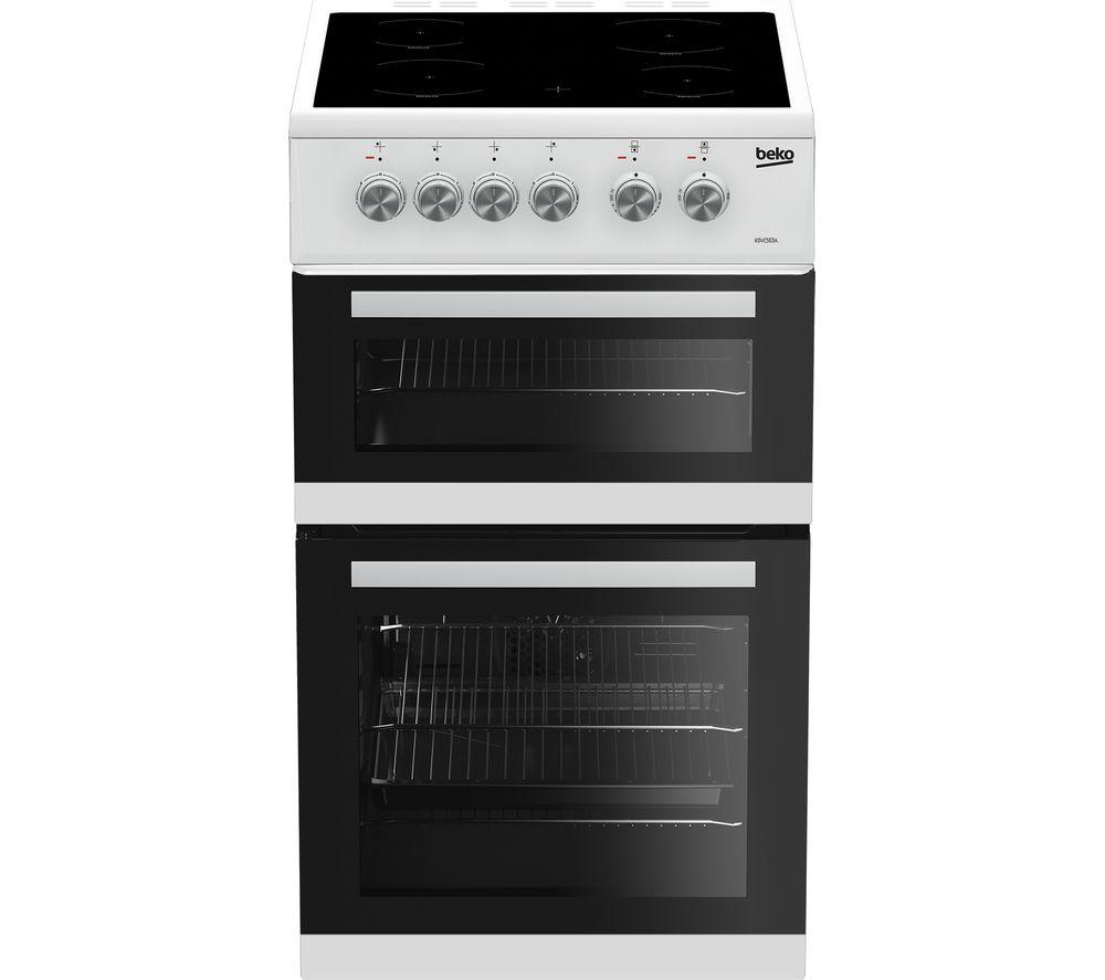 BEKO KDVC563AW 50 cm Electric Ceramic Cooker - White