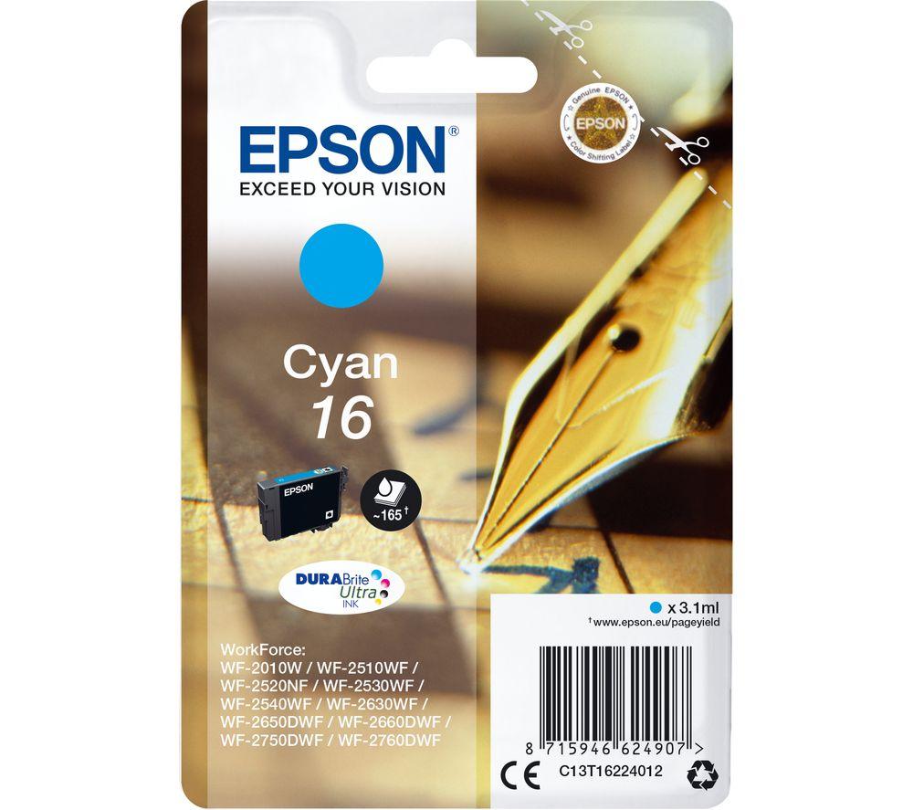 Epson Pen & Crossword 16 Cyan Ink Cartridge
