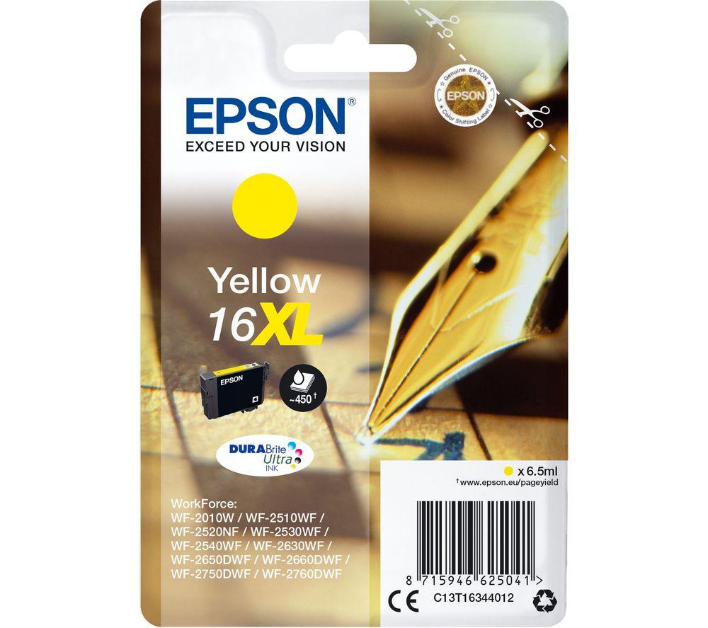 Epson XL Pen & Crossword 16 Yellow Ink Cartridge