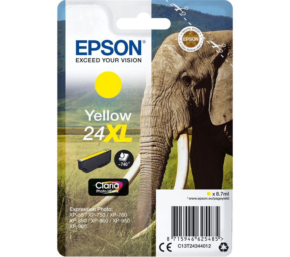 EPSON Elephant 24XL Yellow Ink Cartridge