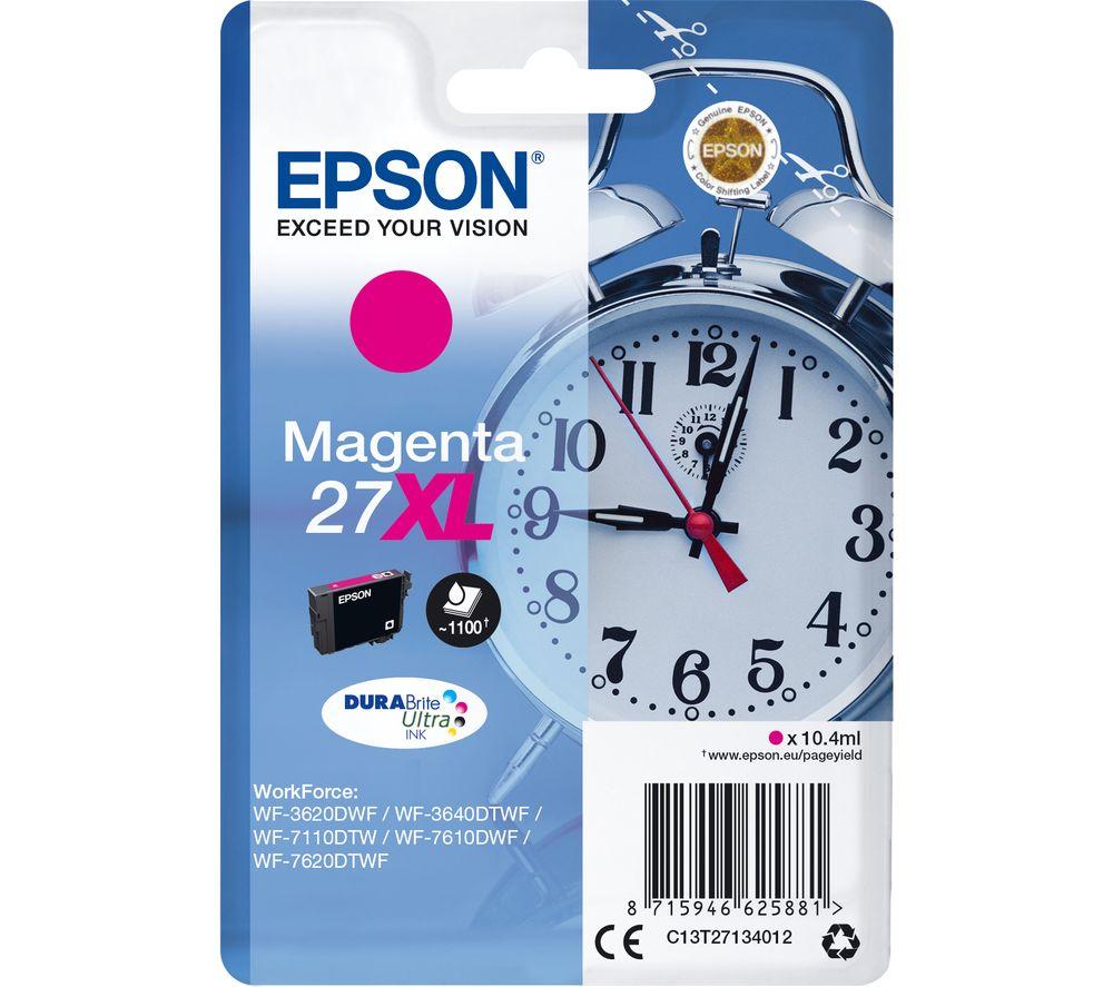 EPSON Alarm Clock 27XL Magenta Ink Cartridge