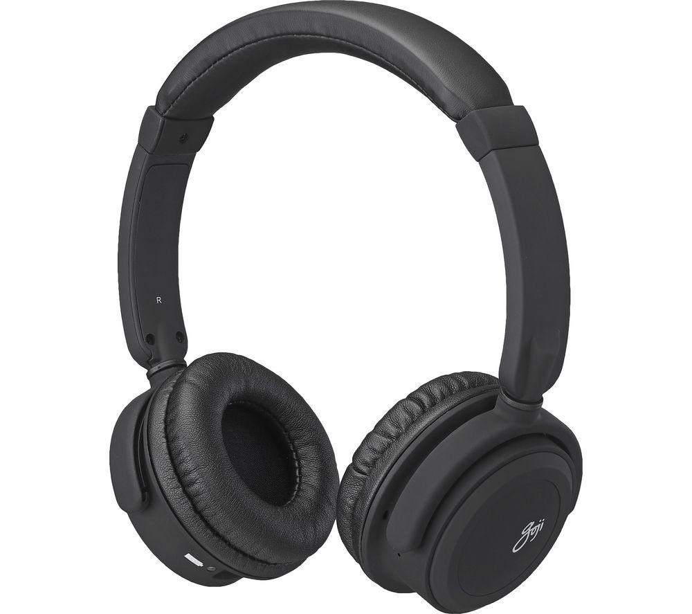 GOJI Lites GLITOBT18 Wireless Bluetooth Headphones - Black