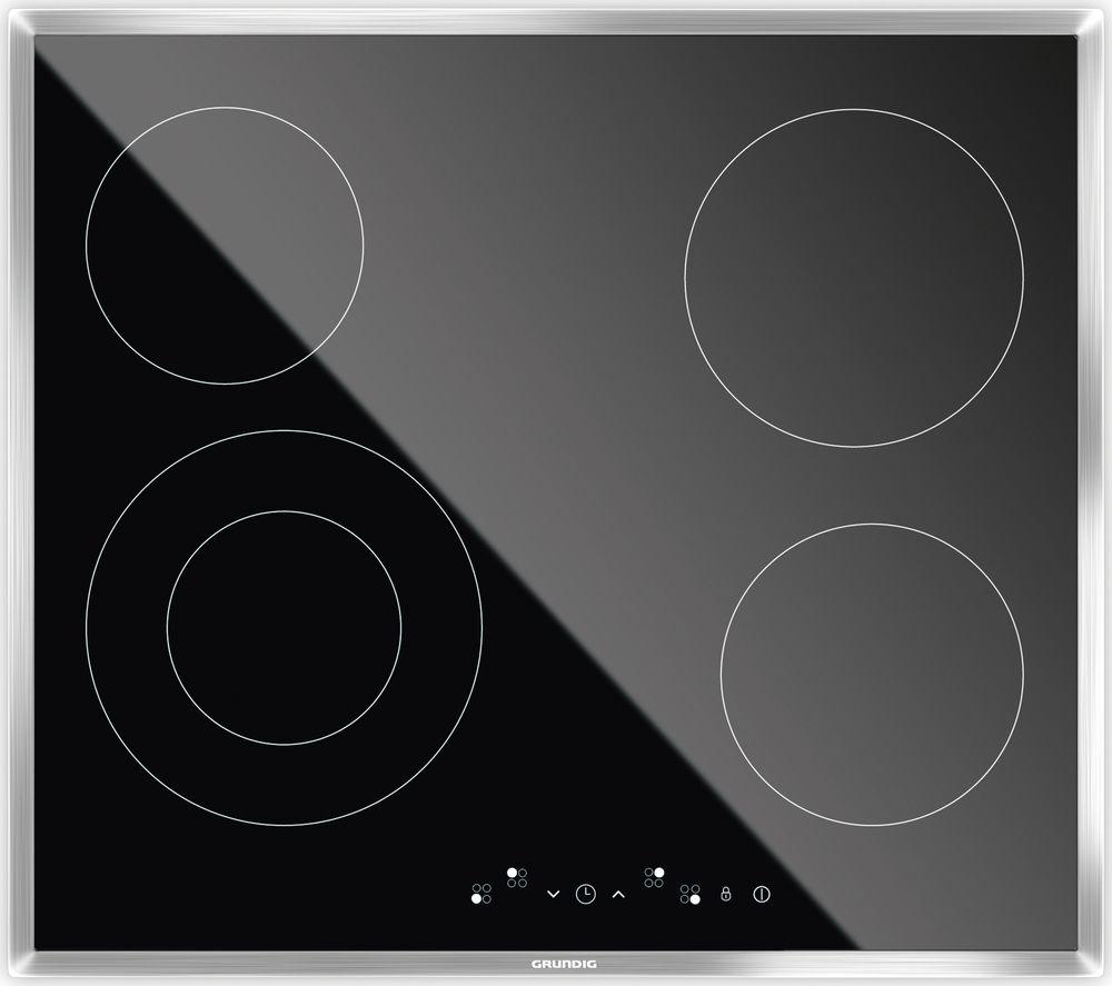 GRUNDIG GIEV613420E Electric Ceramic Hob - Black