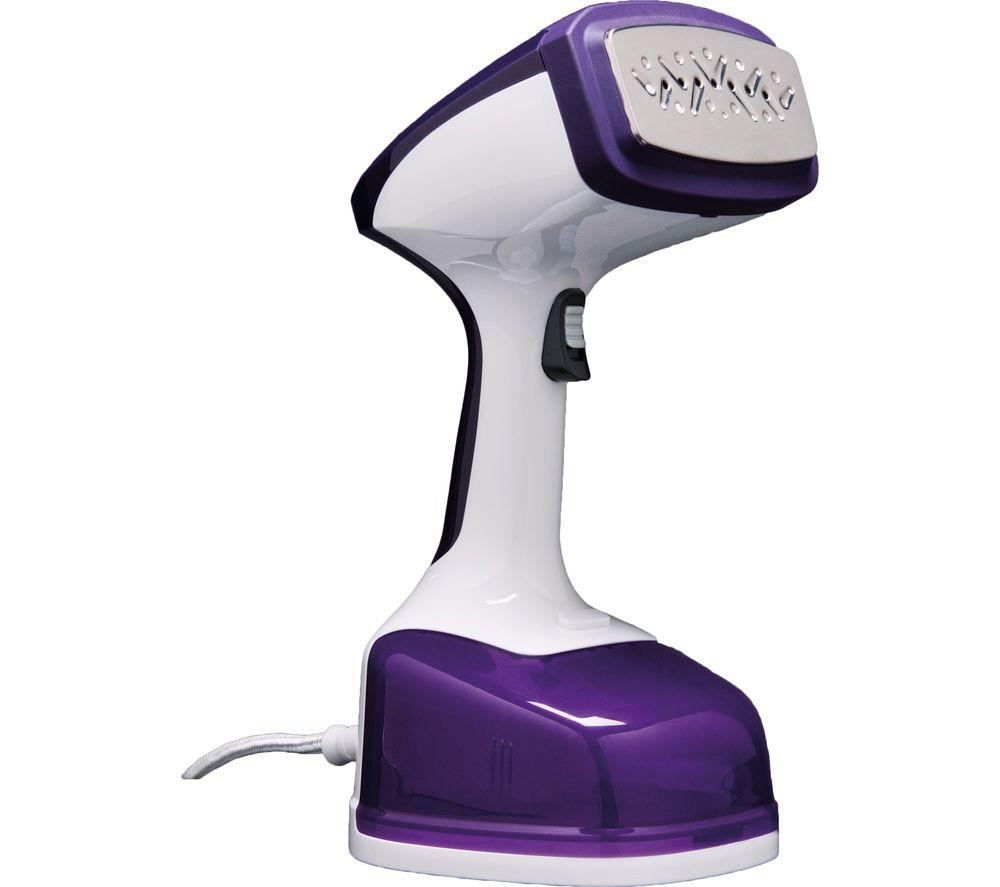 DREW & COLE Verti Steam Pro Hand Steamer - White & Purple