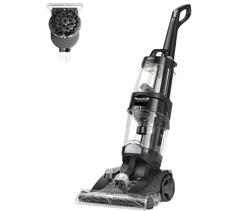 VAX Platinum Power Max ECB1SPV1 Upright Carpet Cleaner - Black