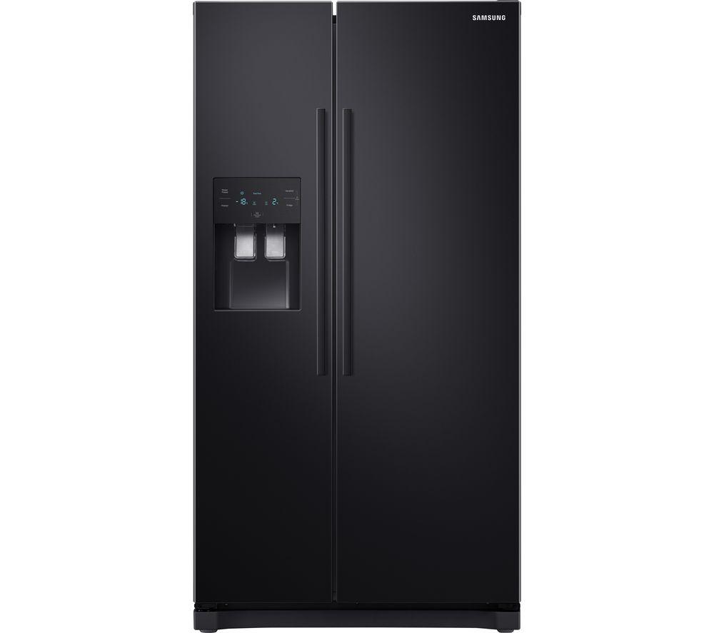 SAMSUNG RS3000 RS50N3513BC/EU American-Style Fridge Freezer - Black