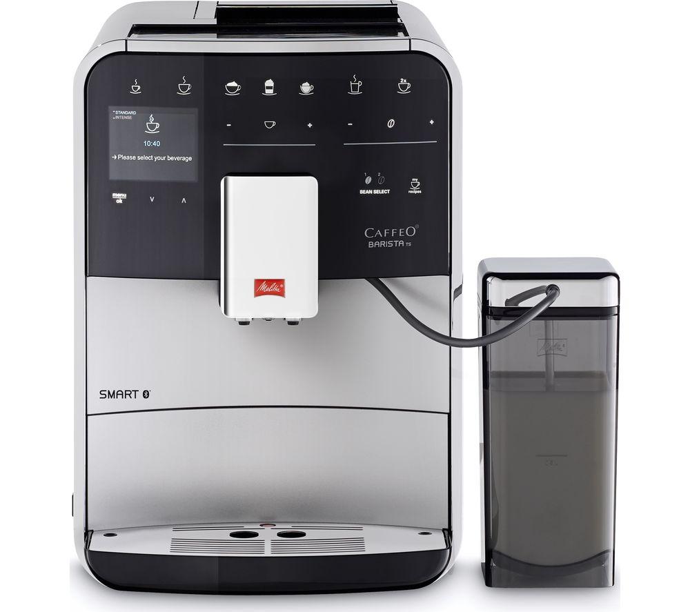 MELITTA Caffeo Barista TS F85/0-101 Smart Bean to Cup Coffee Machine - Silver