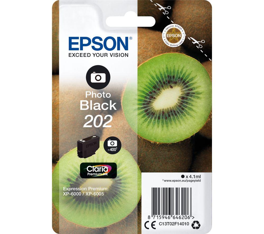 Epson 202 Kiwi Photo Black Ink Cartridge