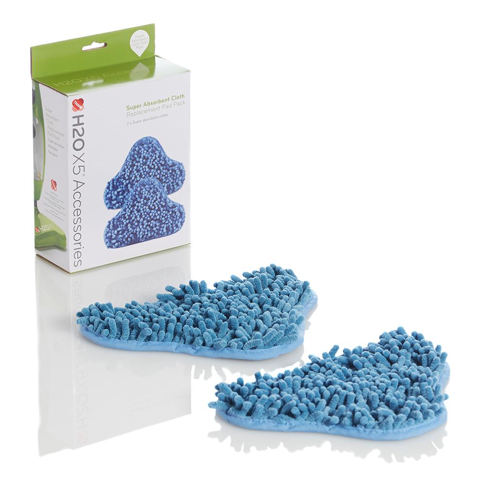 THANE H2O Mop X5 Super Absorbent Cloths - Pack of 2