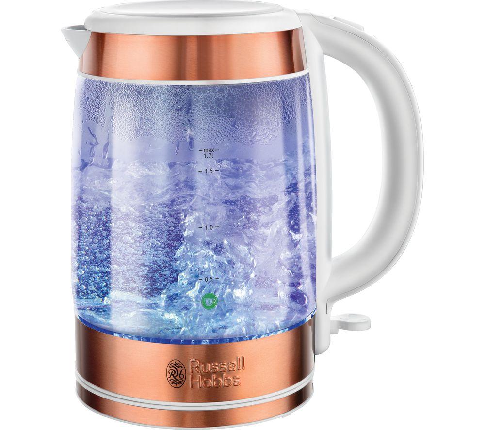 RUSSELL HOBBS Illuminating 21603 Jug Kettle - Copper
