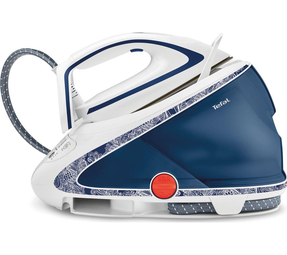 TEFAL Pro Express Ultimate GV9569 Steam Generator Iron - Blue & White