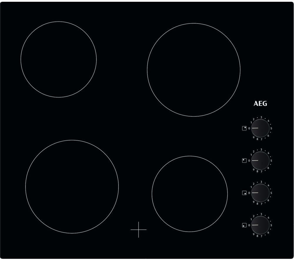 AEG HK614000CB Electric Ceramic Hob - Black