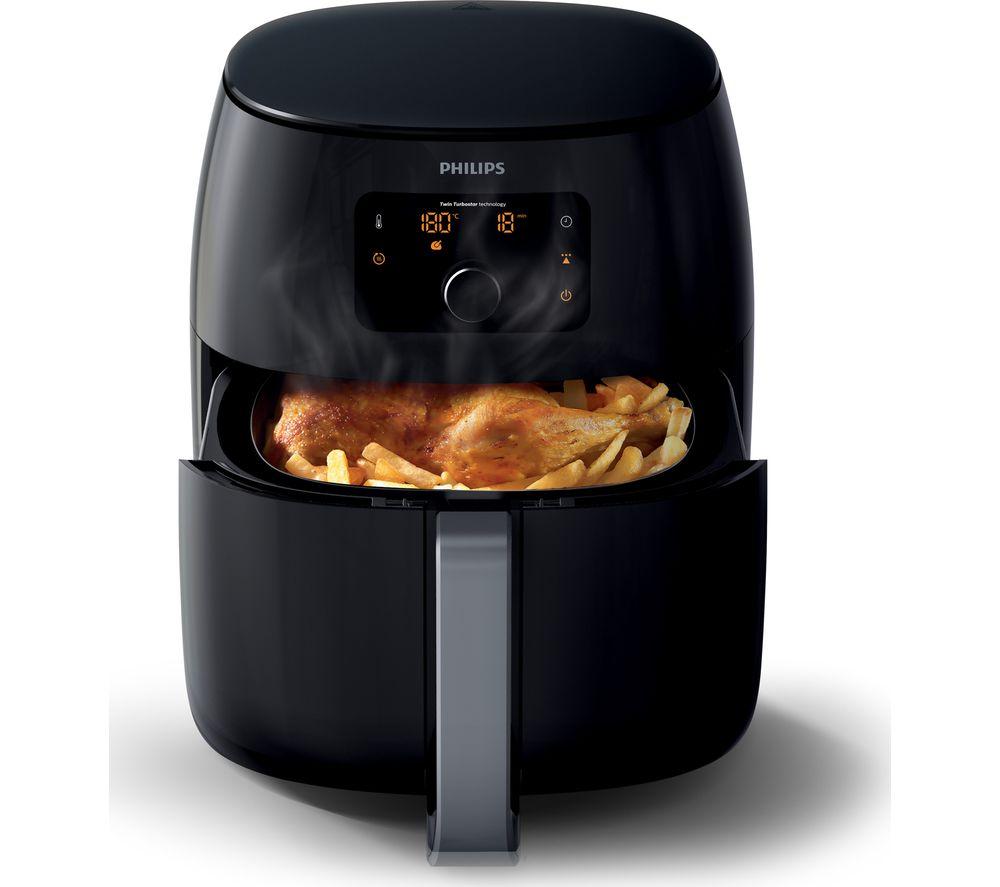 PHILIPS Viva Collection XXL HD9650/99 Air Fryer - Black
