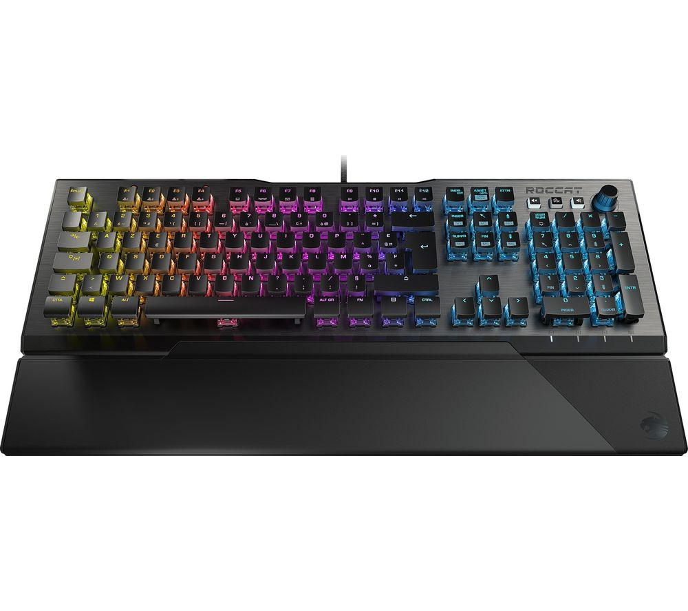 ROCCAT Vulcan 120 AIMO Mechanical Gaming Keyboard  Silver/Grey