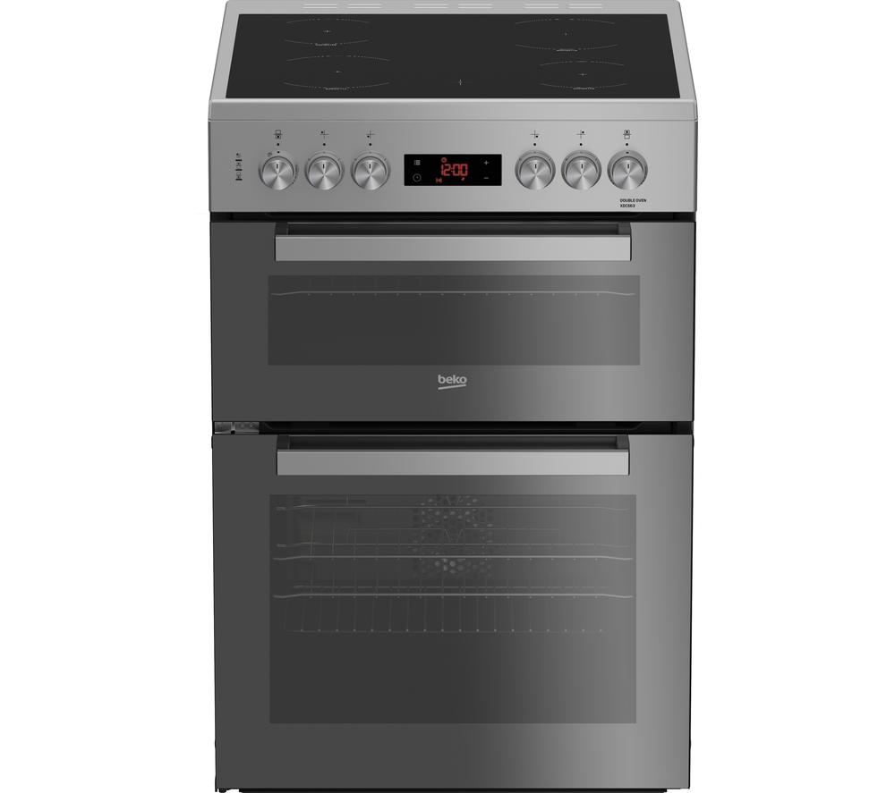 BEKO Pro XDC663SM 60 cm Electric Cooker - Silver
