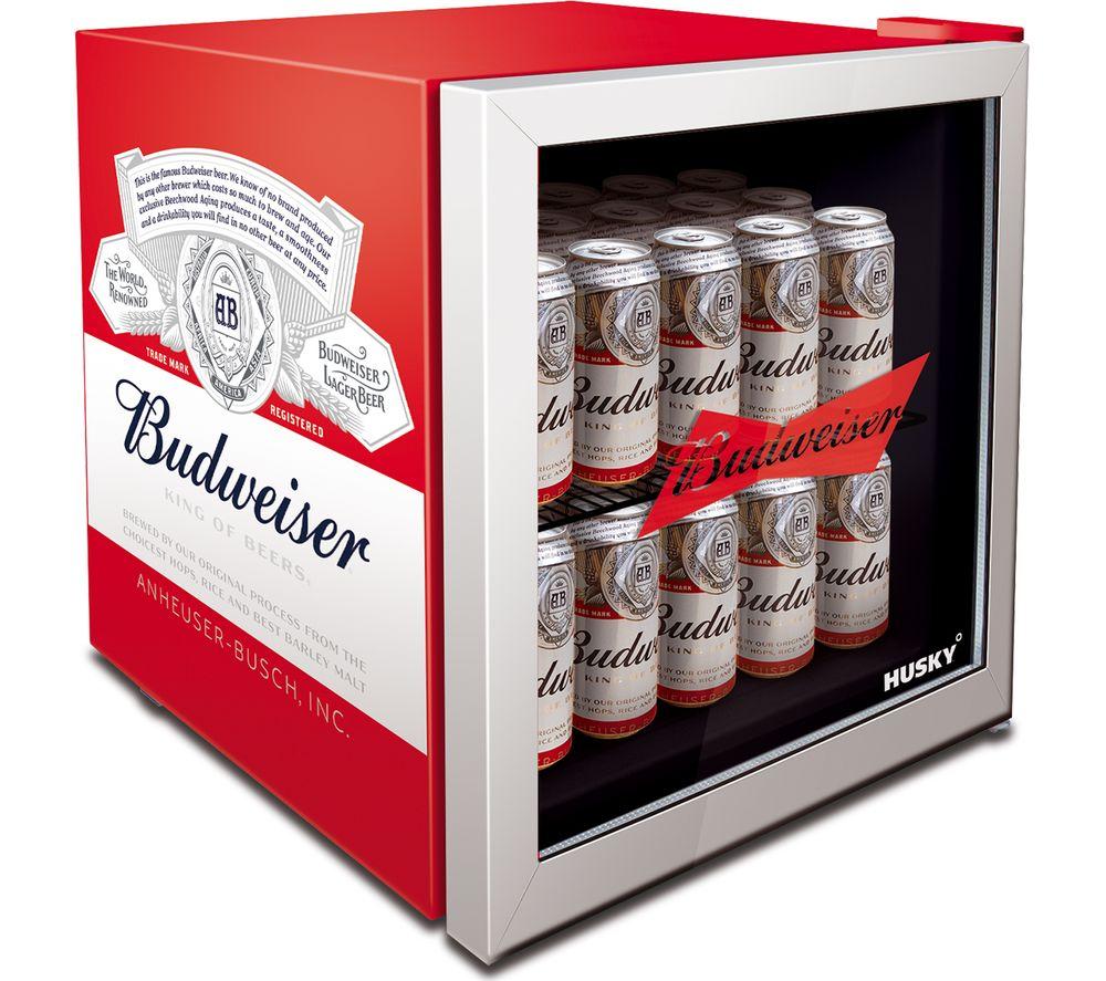 HUSKY Budweiser HUS-HU253 Drinks Cooler - Red