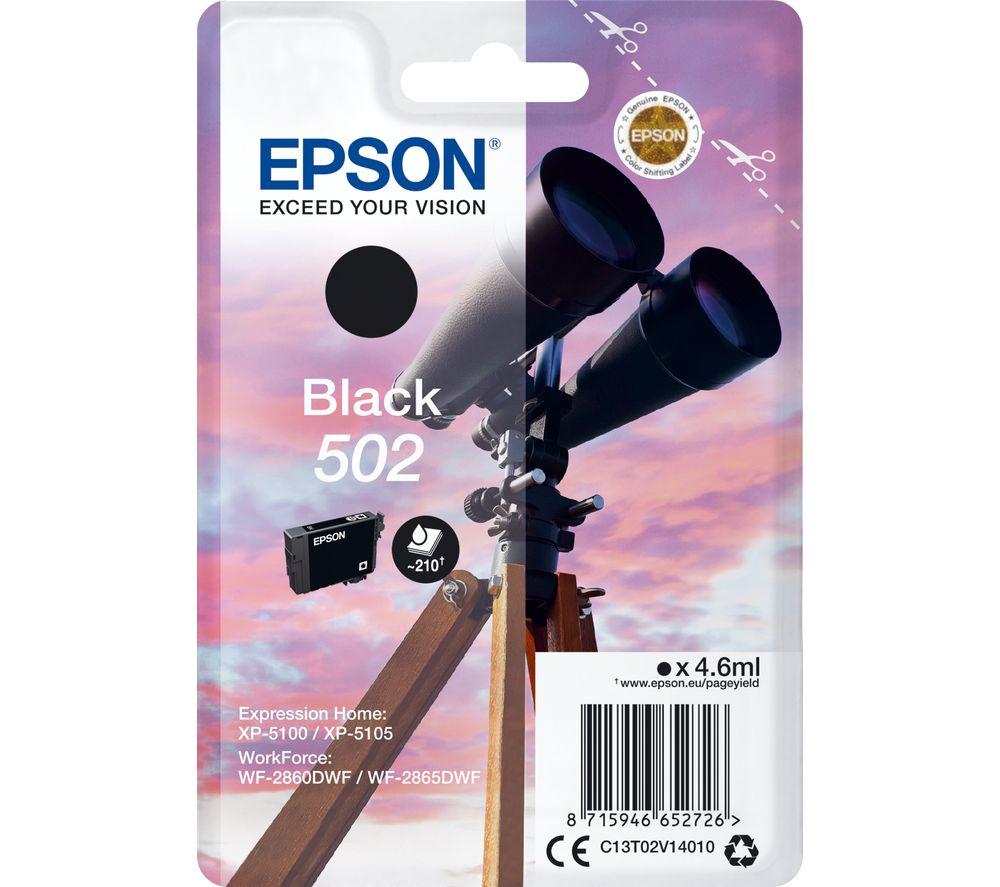 EPSON Binoculars 502 Black Ink Cartridge