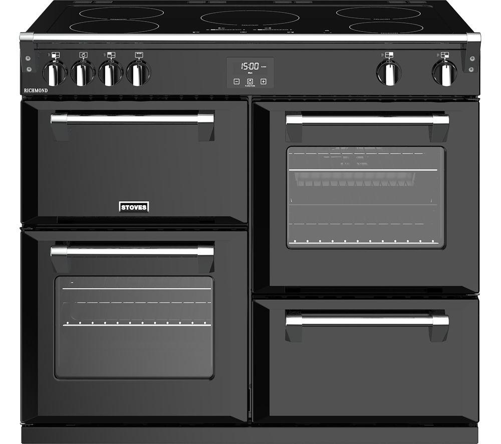 STOVES Richmond S1000Ei 100 cm Electric Induction Range Cooker - Black