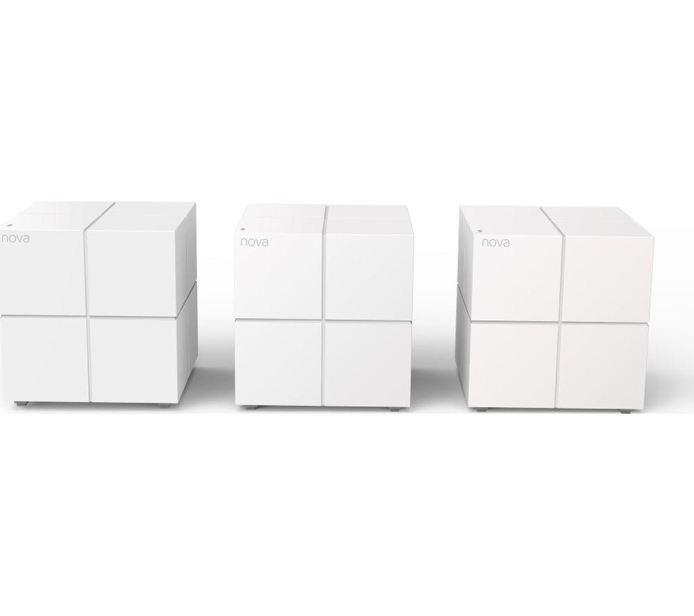 TENDA Nova MW6 Whole Home WiFi System - Triple Pack  White