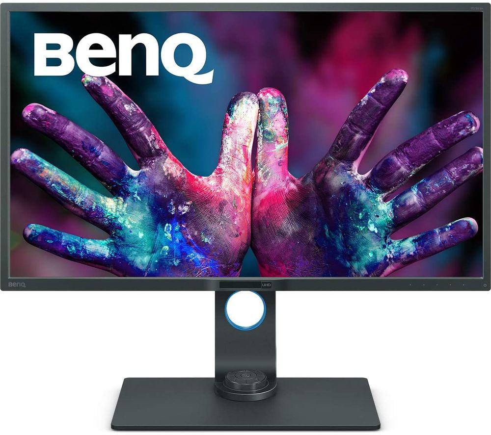 BENQ PD3200U 4K Ultra HD 32inch LED Monitor - Dark Grey  Silver/Grey