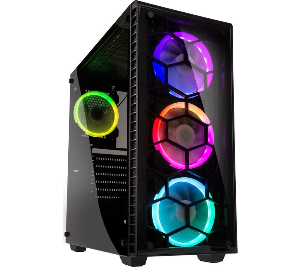 KOLINK Observatory RGB E-ATX Mid-Tower PC Case - Black