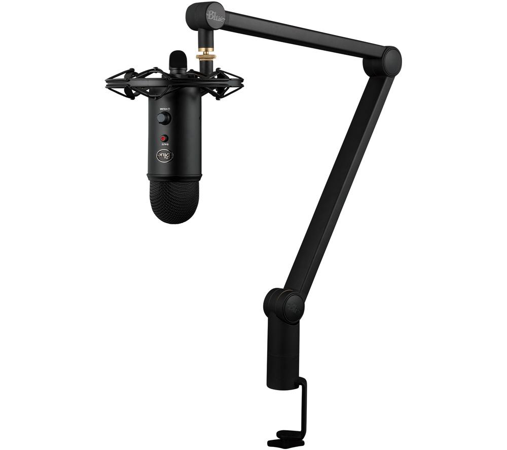 BLUE Yeticaster USB Microphone Bundle - Black