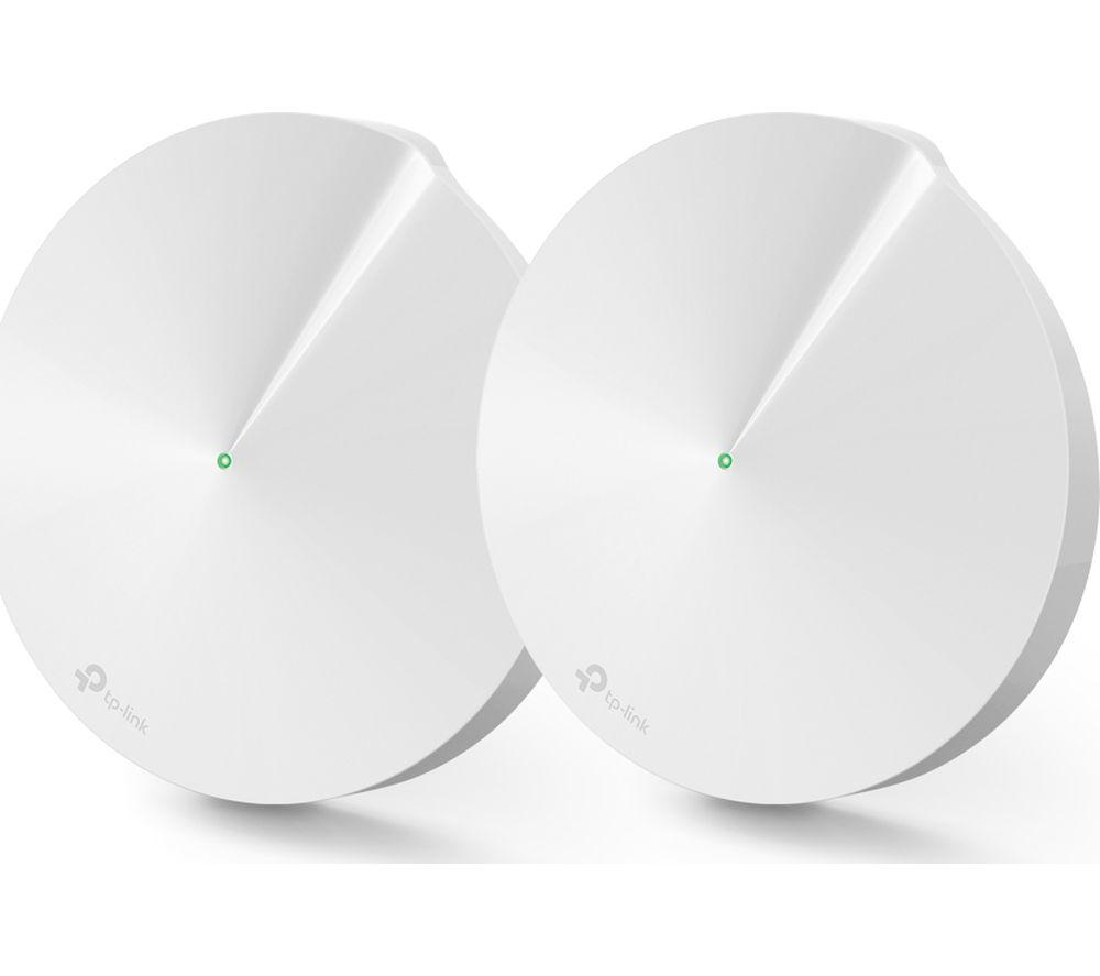 TP-LINK Deco M9 Plus Whole Home WiFi System - Twin Pack  White