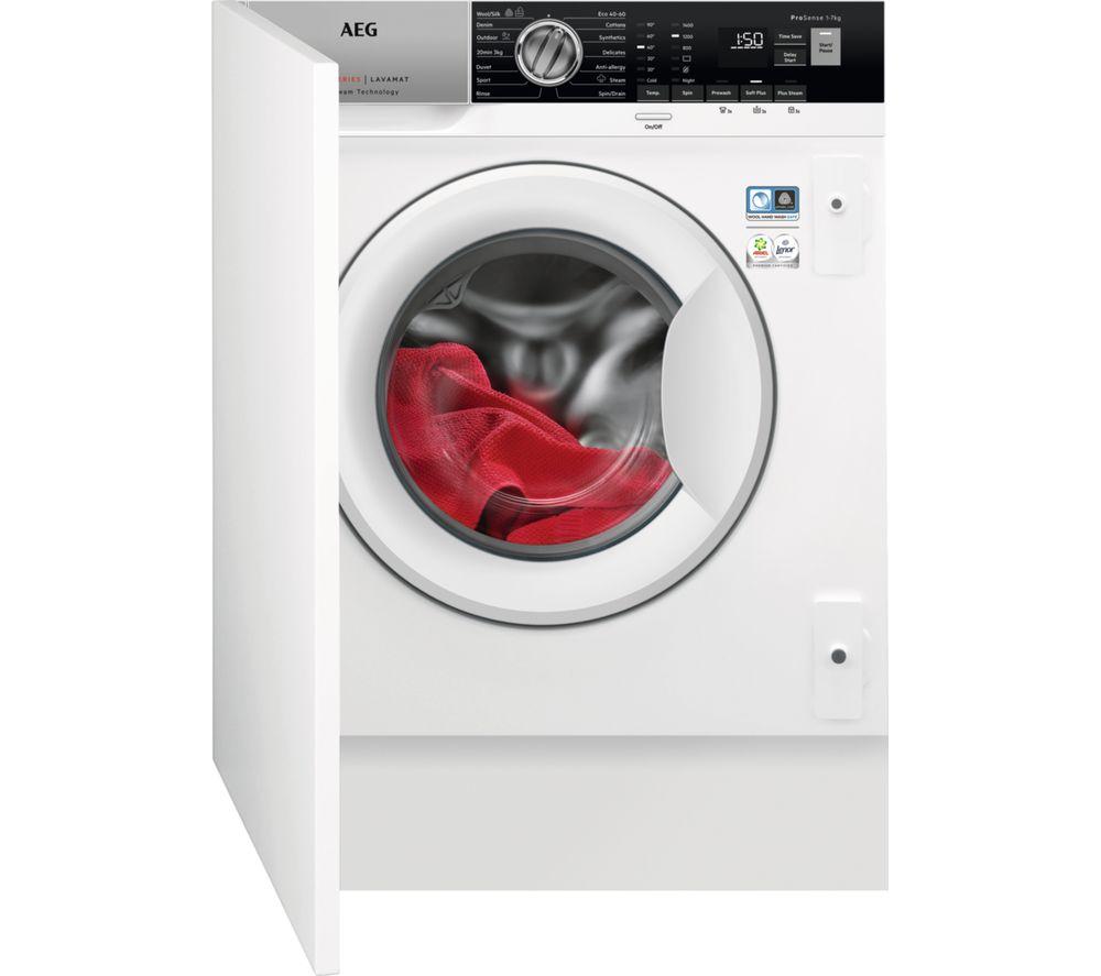 AEG 7000 Series L7FE7261BI Integrated 7 kg 1200 Spin Washing Machine