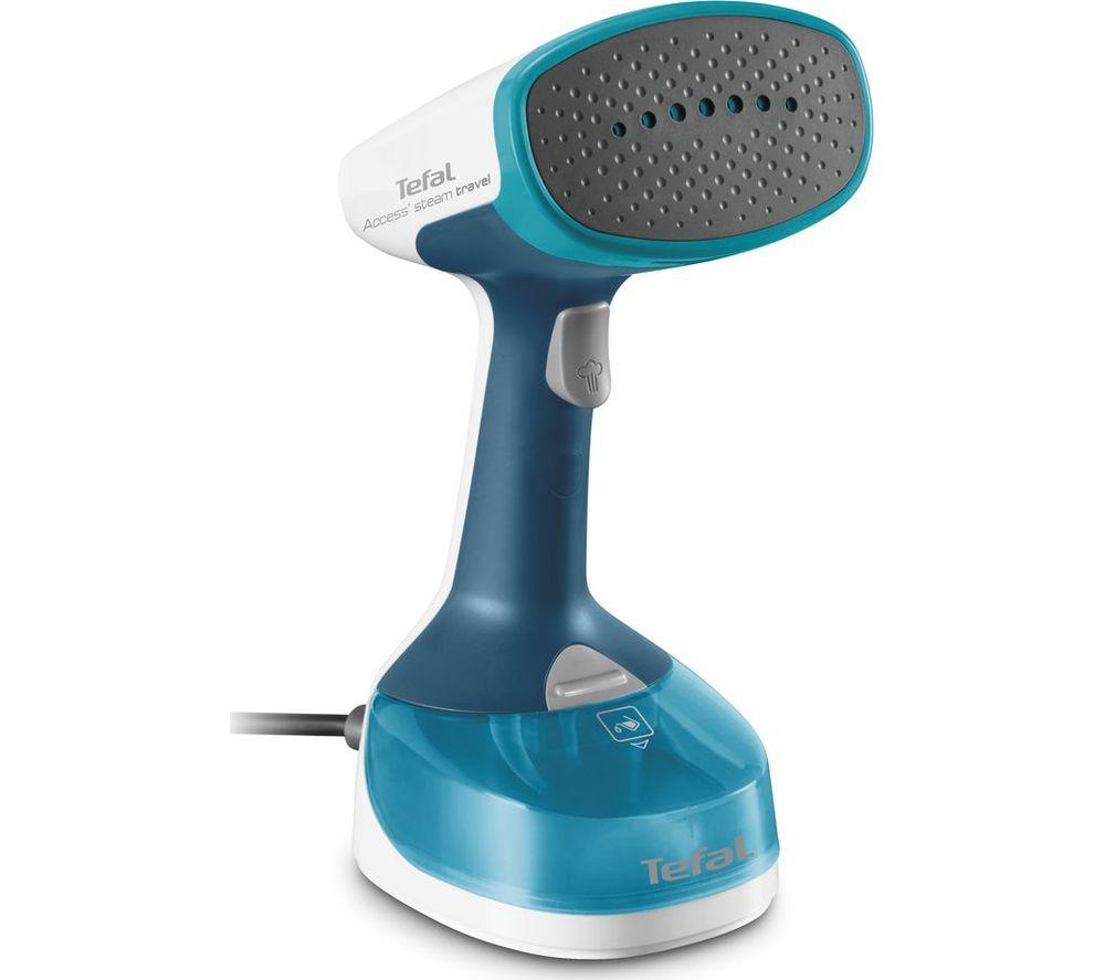 TEFAL Access DT7050 Travel Hand Steamer - Blue & White