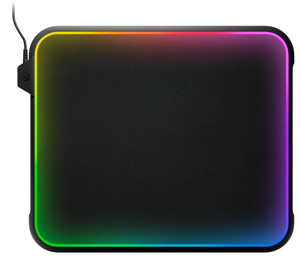STEELSERIES Qck Prism Cloth Gaming Surface - Medium  Black