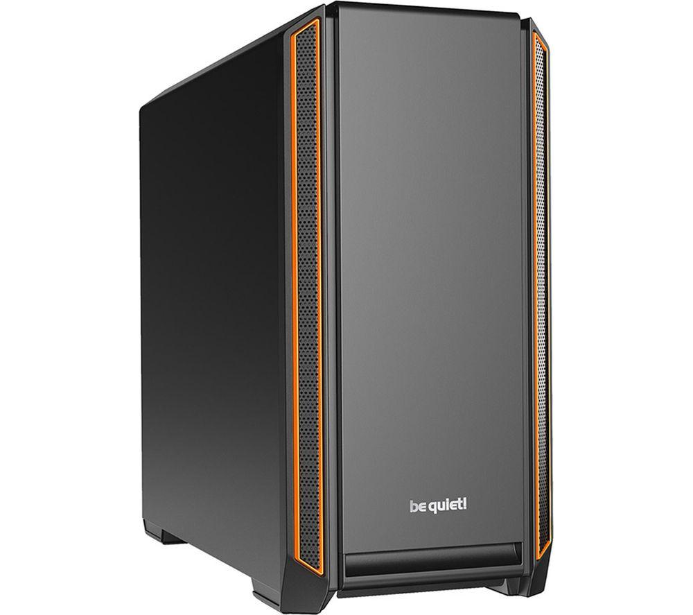 BE QUIET Silent Base 601 ATX Midi-Tower PC Case  Orange Black