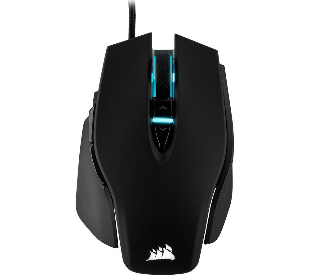 CORSAIR M65 RGB Elite Optical Gaming Mouse  Black