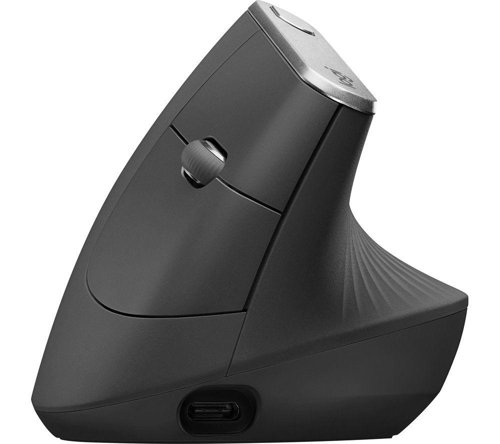 LOGITECH MX Vertical Ergonomic Optical Mouse  Silver/Grey