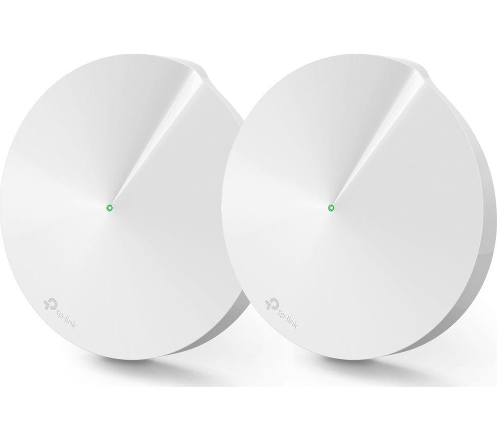 TP-LINK Deco M5 Whole Home WiFi System - Twin Pack  White