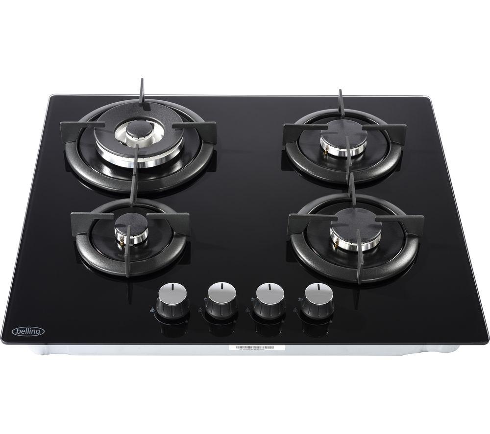 BELLING GTG60C Gas Hob - Black