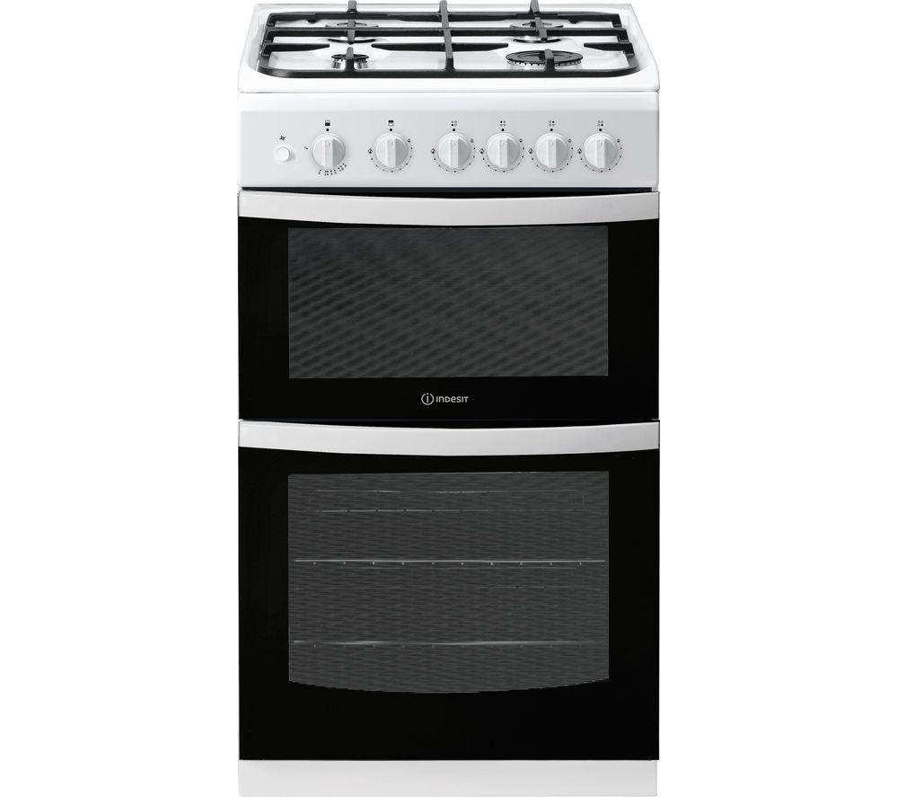 INDESIT ID5G00KMW 50 cm Gas Cooker - White