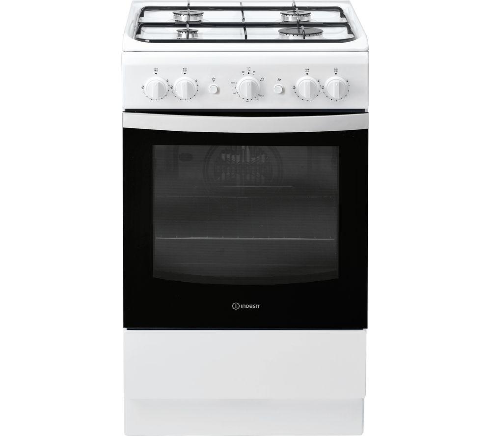 INDESIT IS5G1KMW/U 50 cm Gas Cooker White