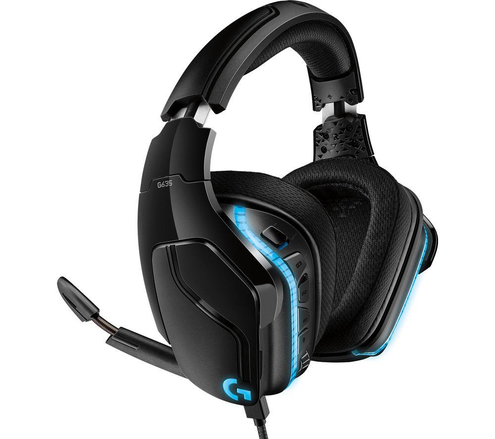 LOGITECH G635 7.1 Gaming Headset - Black