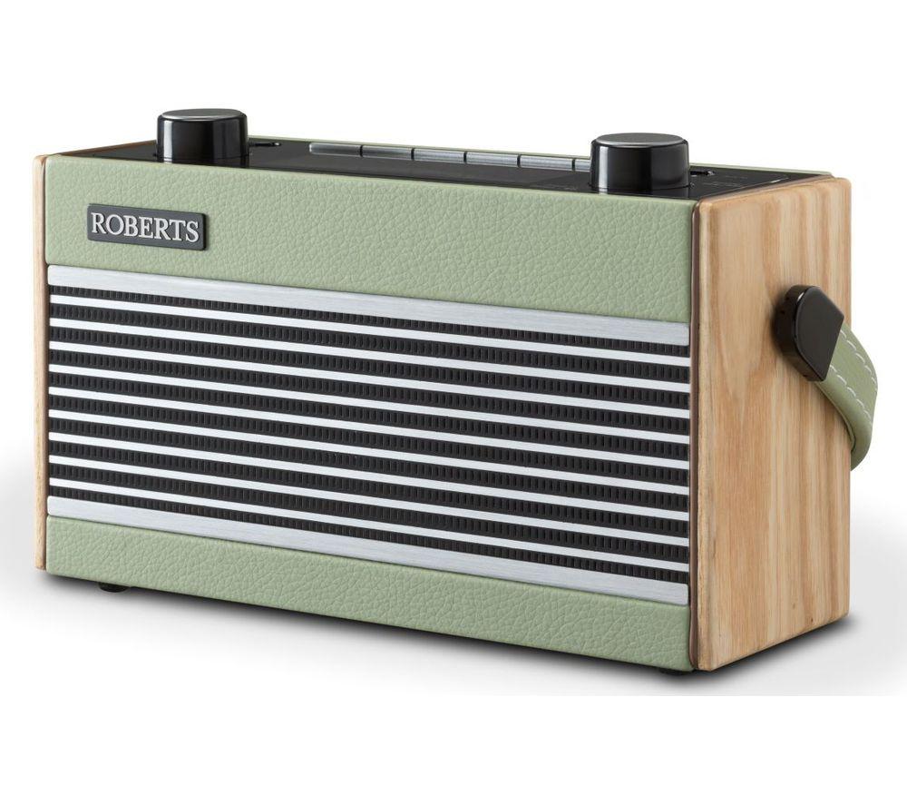 ROBERTS Rambler Portable DAB Retro Bluetooth Radio - Green