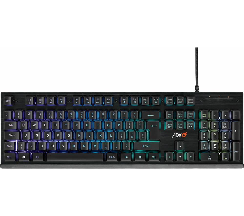 ADX ADXA0419 Gaming Keyboard  Black
