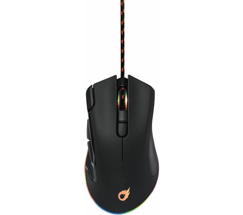 ADX M0419 RGB Optical Gaming Mouse  Black