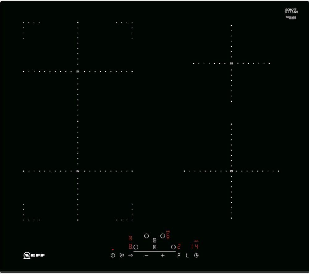NEFF N70 T46FD53X2 Electric Induction Hob - Black