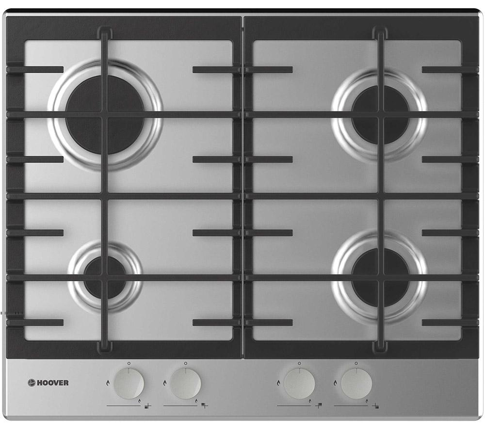 HOOVER H-HOB 300 GAS HHG6BRMX Gas Hob - Stainless Steel
